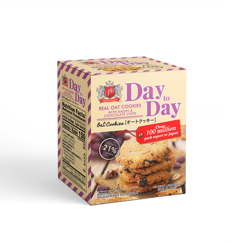 Raisin & Chocolate Chips Oat Cookies 50g